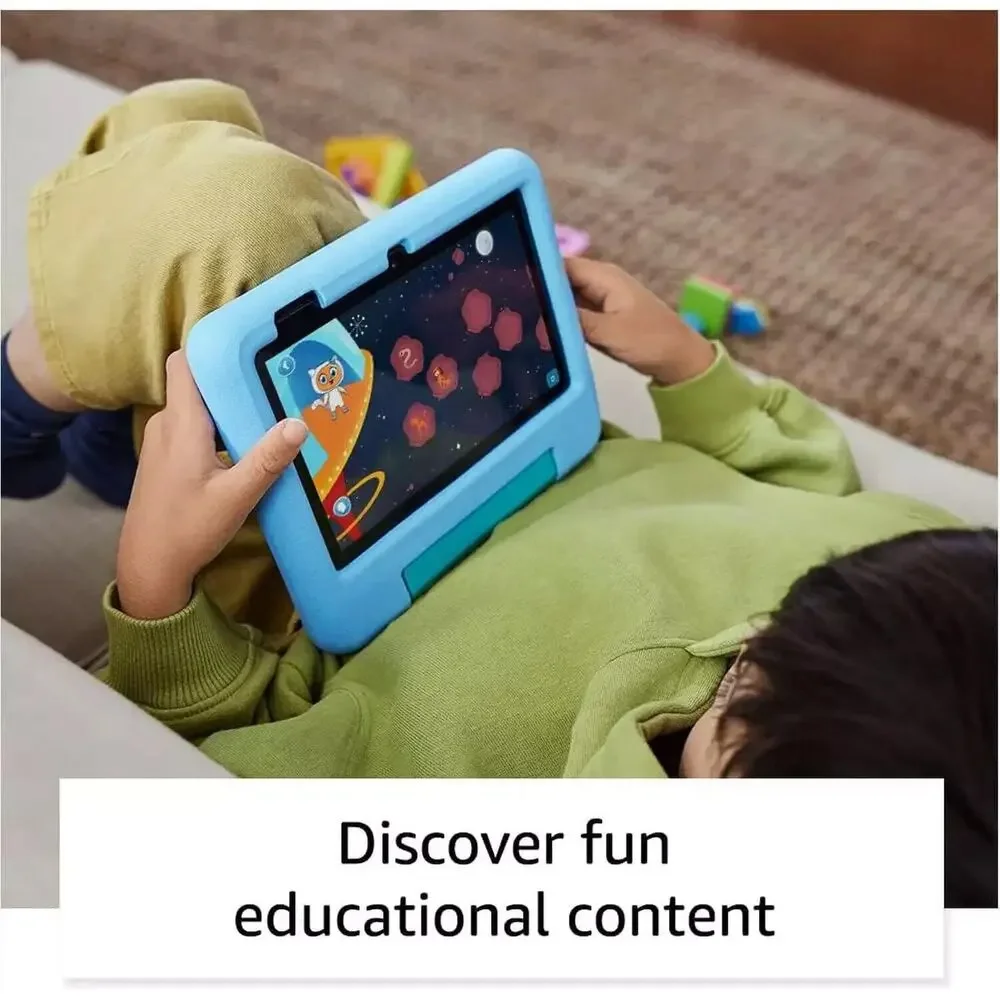 NEW Amazon Fire Tablet Kids Edition 16GB 7th Generation PINK Kid Proof Case